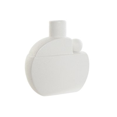 Vas DKD Home Decor Keramik Vit (17 x 7 x 19,5 cm)