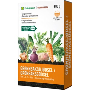 Grönsaksgödsel Granngården Krav, 0,9 kg