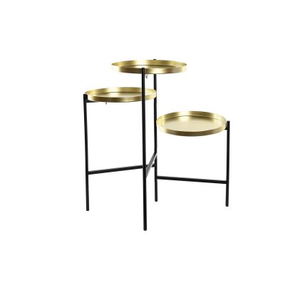 Kruka DKD Home Decor Svart Gyllene Metall Modern (60 x 40 x 60 cm)