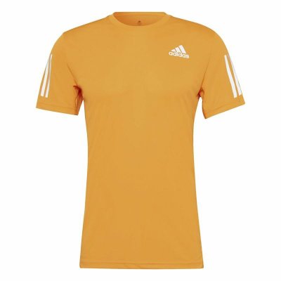T-shirt med kortärm Herr Adidas Own The Run Orange (Storlek: XL)