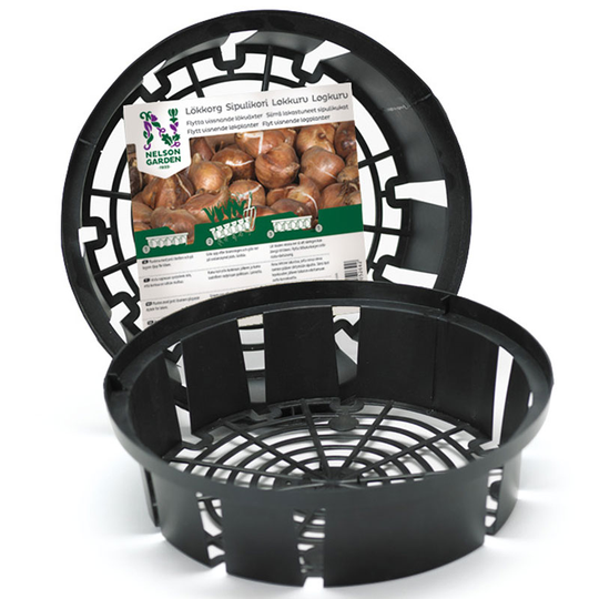 Lökkorg 26 cm, svart 3-pack