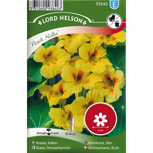 Fröer Nelson Garden Krasse Busk- Peach Melba
