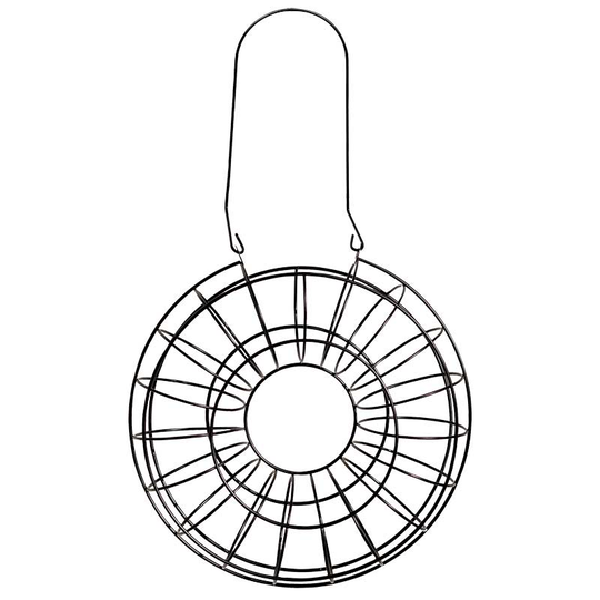 Fågelmatare talgboll Circle 24 cm, svart