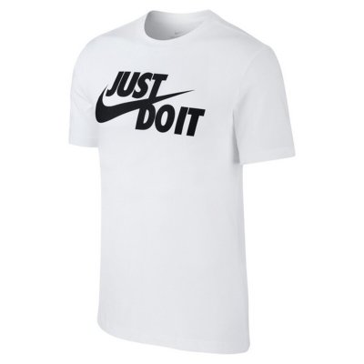 T-shirt med kortärm Herr Nike Sportswear JDI AR5006 100 Vit (Storlek: S)