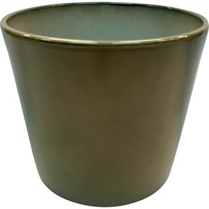 Kruka Konisk D22, Grön