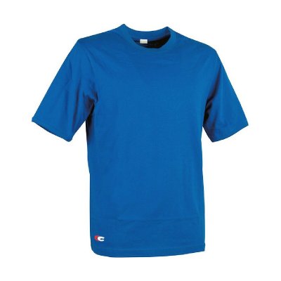 T-shirt med kortärm Herr Cofra Zanzibar Blå (Storlek: XL)