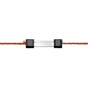 Skarvlås Litzclip Tråd 3 mm, 10-pack
