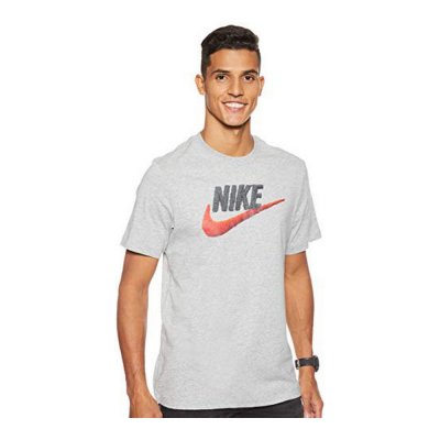 T-shirt NSW TEE BRAND Nike AR4993 063 Grå