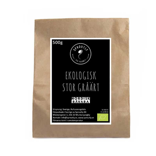 Stor Gråärt, ekologiska 500g