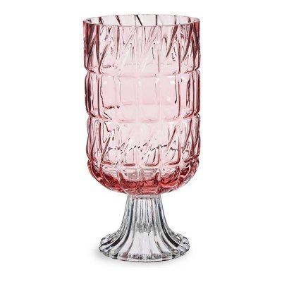 Vas Gravyr Glas Rosa (13 x 26,5 x 13 cm)