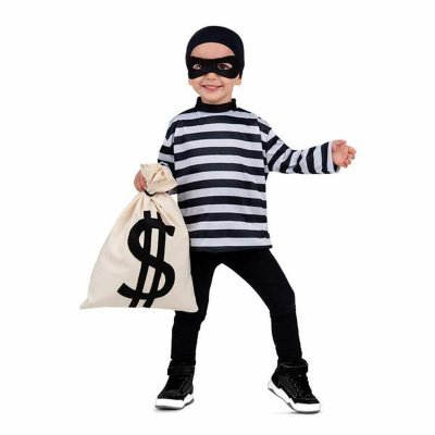 Maskeraddräkt för barn My Other Me Tjuv (Storlek: 5-6 år)