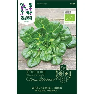 Fröer Nelson Garden Sara Bäckmo Kål Tatsoi Organic