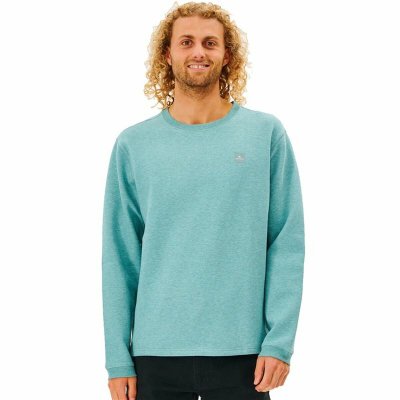 Tröja utan huva Herr Rip Curl Vaporcool Ljusblå (Storlek: L)