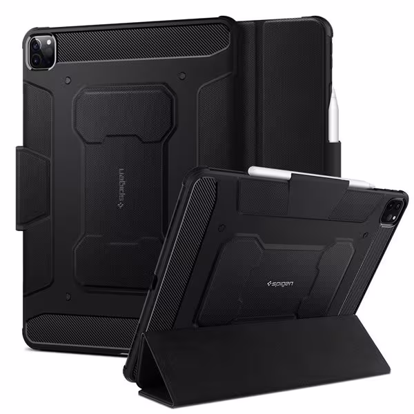 Spigen Rugged Armor Pro Case iPad Pro 12.9 2020/2018 Svart