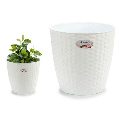 Kruka Vit Plast (29 x 26,5 x 29 cm)
