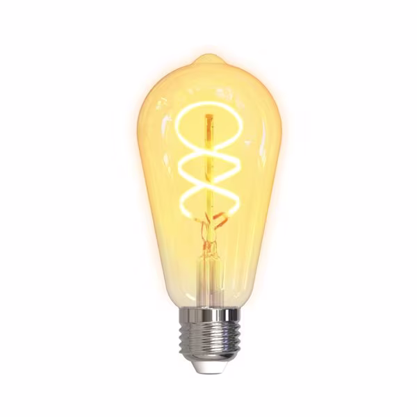 Deltaco Smart Home FILAMENT LED-lampa, E27, WiFI, 5.5W