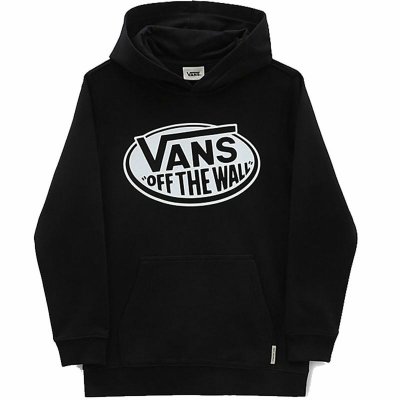 Tröja med huva Herr Vans Po-B Svart (Storlek: S)
