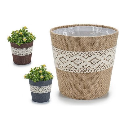 Kruka Tyg (16 x 14,5 x 16 cm) (16 x 14,5 x 16 cm)