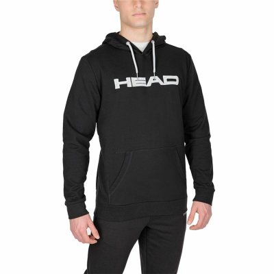 Tröja med huva Herr Head Club Byron Svart (Storlek: S)