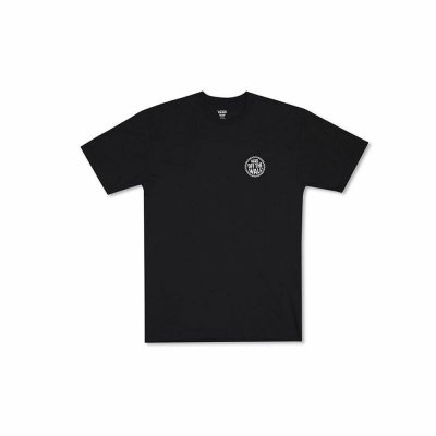 T-shirt med kortärm Herr Vans Forever-R Svart (Storlek: S)