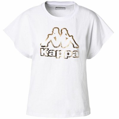 T-shirt Kappa Duva Vit (Storlek: XS)