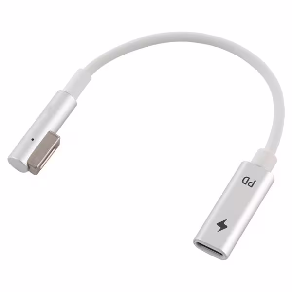 MagSafe 1 L-kontakt till USB Type-C PD Laddadapter