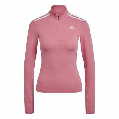 T-shirt med lång ärm Dam Adidas 3/4 Hyperglam W Rosa (Storlek: S)