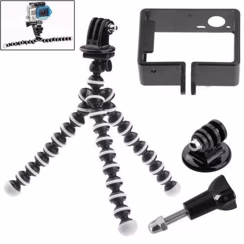 Flexibelt stativ 4i1 GoPro HERO