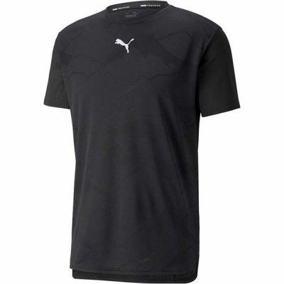 T-shirt med kortärm Herr Puma Train Vent Svart (Storlek: XS)