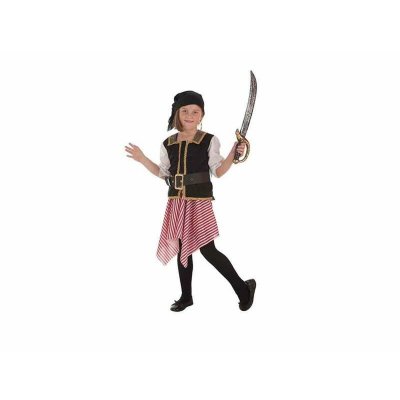 Maskeraddräkt för barn Buccaneer Från Karibien (Storlek: 11-13 år)