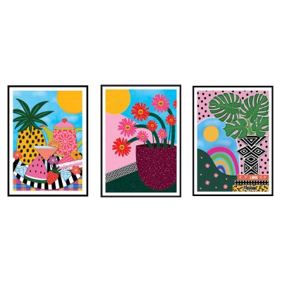 Tavla DKD Home Decor Kruka Modern (50 x 2,8 x 70 cm)