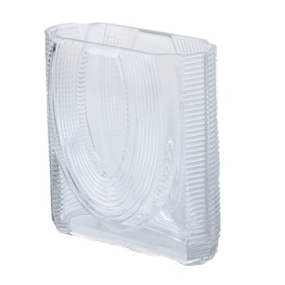 Vas DKD Home Decor Glas Transparent Urban (16 x 7 x 17 cm)