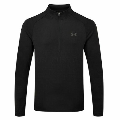Skjorta med lång ärm Herr Under Armour Tech Svart Multicolour (Storlek: L)