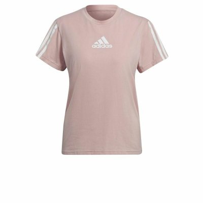 T-shirt med kortärm Dam Adidas Aeroready Made for Training Rosa (Storlek: S)