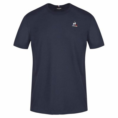 T-shirt med kortärm Herr Le coq sportif Essentiels N°3 Blå Mörkblå (Storlek: S)
