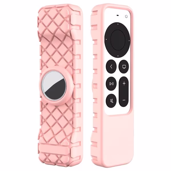 Silikonfodral till Fjärrkontroll till Apple TV 4K - Rosa