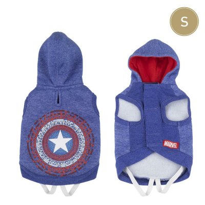 Hundtröja Marvel S Blå