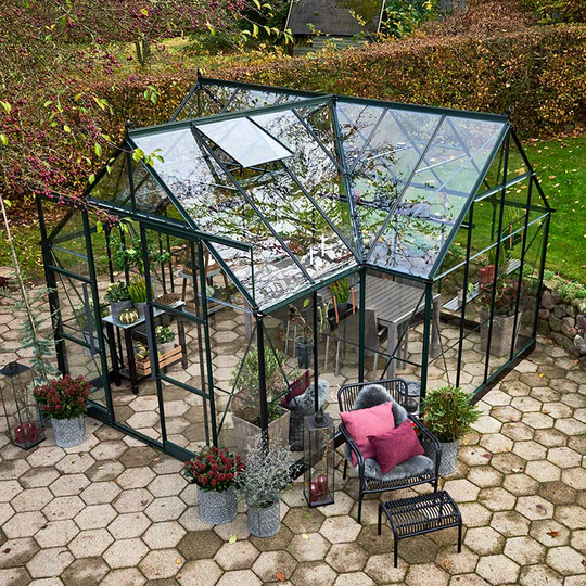 Orangeri Garden Room 12,9 kvm, grön