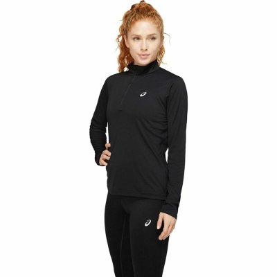 T-shirt med lång ärm Dam Asics Svart (Storlek: S)