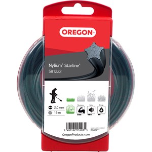 Trimmertråd Oregon Nylium Starline 2,0 mm x 15 m