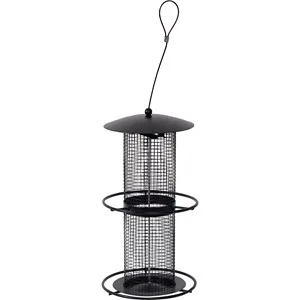 Fågelmatare Nelson Garden Stylish Nöt Svart, 35 cm