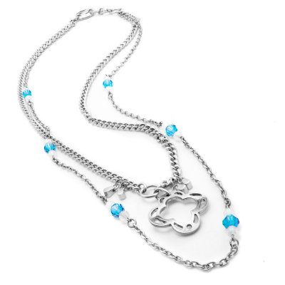 Damhalsband Folli Follie 3N9F226QW (60 cm)