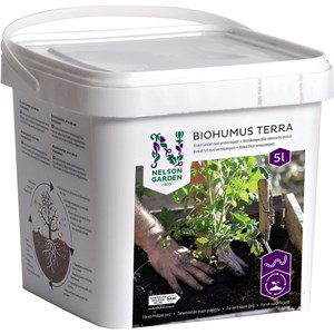 Biokol med vermikompost Nelson Garden Biohumus Terra 5 l