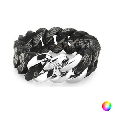 Armband TheRubz 100160 Blå Silikon Rostfritt stål Silvrig Stål/Silikon (20 mm)