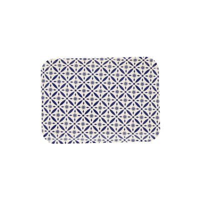 Bricka Quid Habitat Geometrisk Plast Multicolour (28 x 20 x 1,5 cm) (Pack 12x)