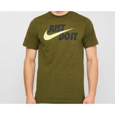 T-shirt med kortärm Herr Nike AR5006 327 Grön (Storlek: S)