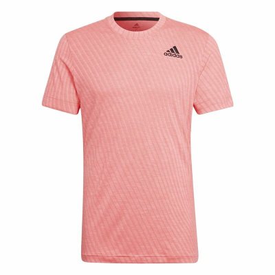 T-shirt med kortärm Herr Adidas Freelift Rosa (Storlek: M)