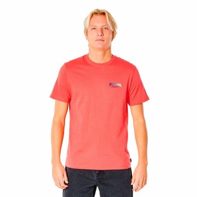 T-shirt med kortärm Herr Rip Curl Revival Inverted M Lax (Storlek: L)