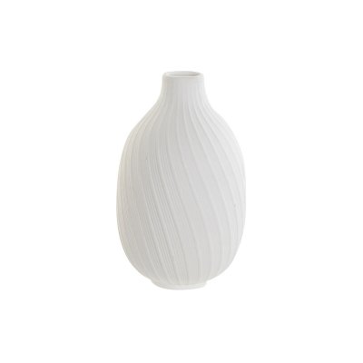 Vas DKD Home Decor Keramik Vit (9 x 9 x 14 cm)