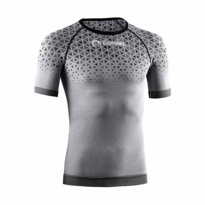 T-shirt med kortärm Herr Lurbel Spirit Ljusgrå (Storlek: XL)